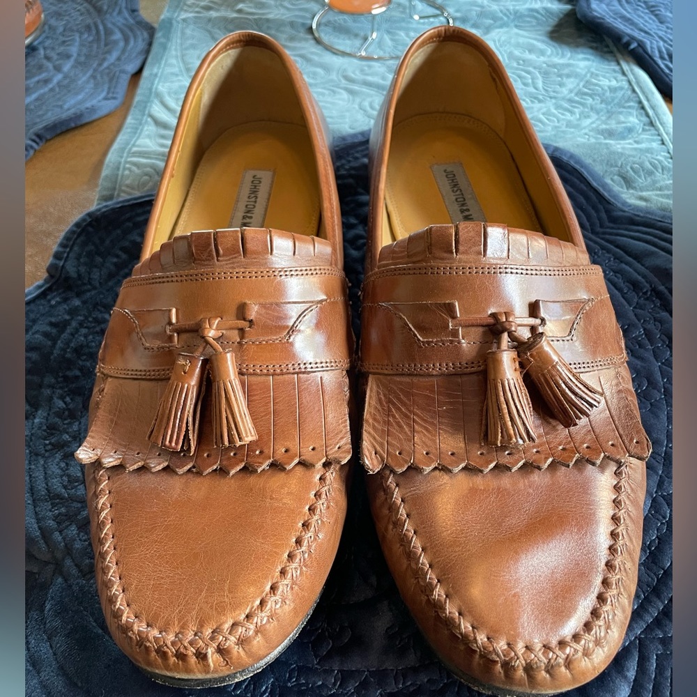 Johnson and Murphy loafers size 11